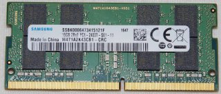 16GB DDR4 SO-DIMM 2400MHz