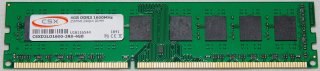 4GB DDR3 DIMM 1600MHz CSX
