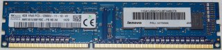4GB DDR3 DIMM 1600MHz