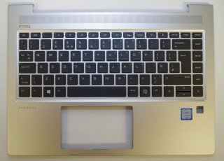 HP ProBook 440 G7 original Tastatur inkl. Topcase DE (deutsch) schwarz/silber