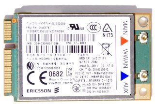 Ericsson F5521gw UMTS-Modul