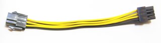 Stromadapter GPU 6-Pin auf 8-Pin