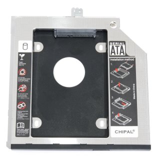 HDD Adapter 9,5mm, anthrazit